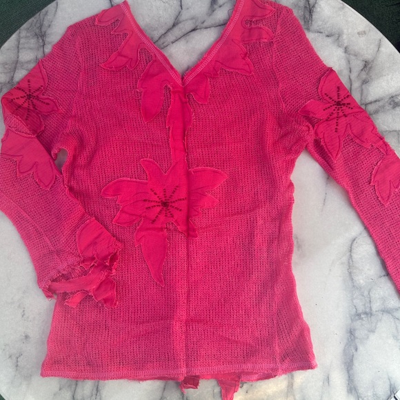 Cute Vintage Knit Sweater Top - Picture 1 of 6